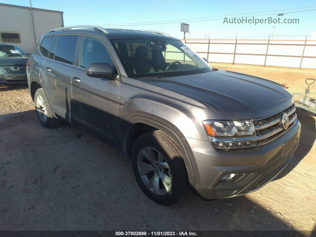 2018 Volkswagen Atlas 3.6l V6 Se/3.6l V6 Se W/technology Gray vin: 1V2LR2CA1JC534576