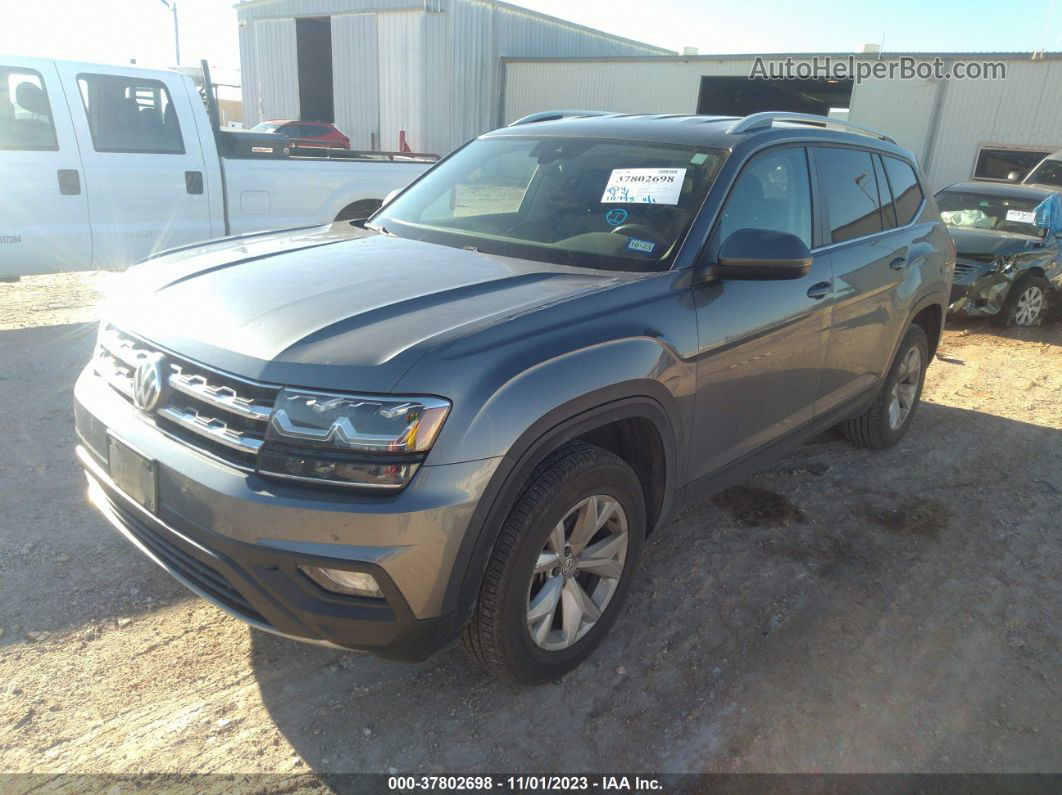 2018 Volkswagen Atlas 3.6l V6 Se/3.6l V6 Se W/technology Gray vin: 1V2LR2CA1JC534576