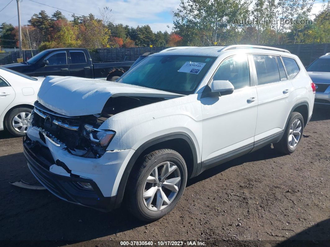 2018 Volkswagen Atlas 3.6l V6 Se/3.6l V6 Se W/technology White vin: 1V2LR2CA5JC517232