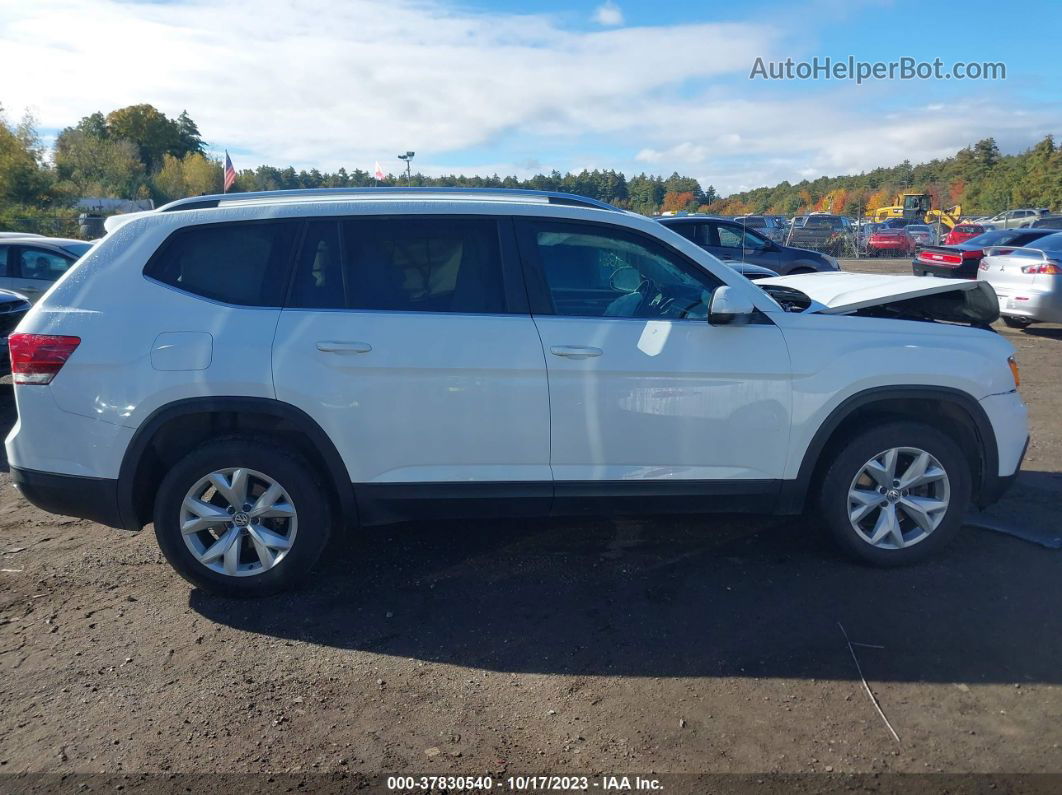 2018 Volkswagen Atlas 3.6l V6 Se/3.6l V6 Se W/technology White vin: 1V2LR2CA5JC517232