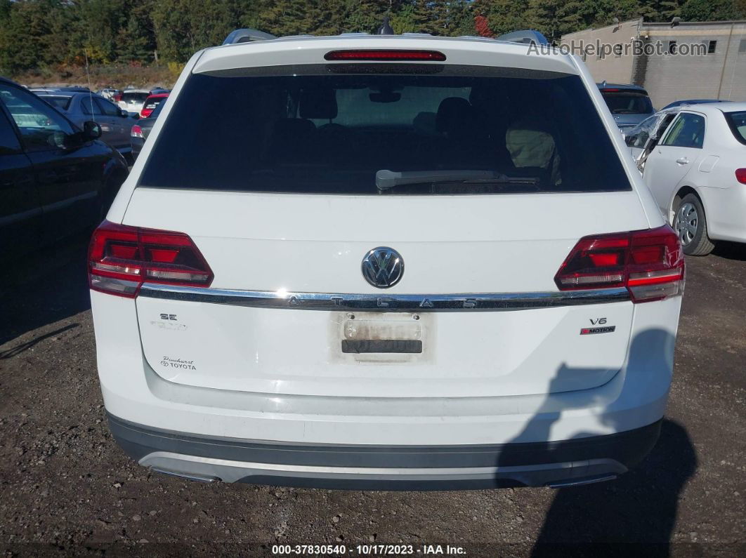 2018 Volkswagen Atlas 3.6l V6 Se/3.6l V6 Se W/technology White vin: 1V2LR2CA5JC517232