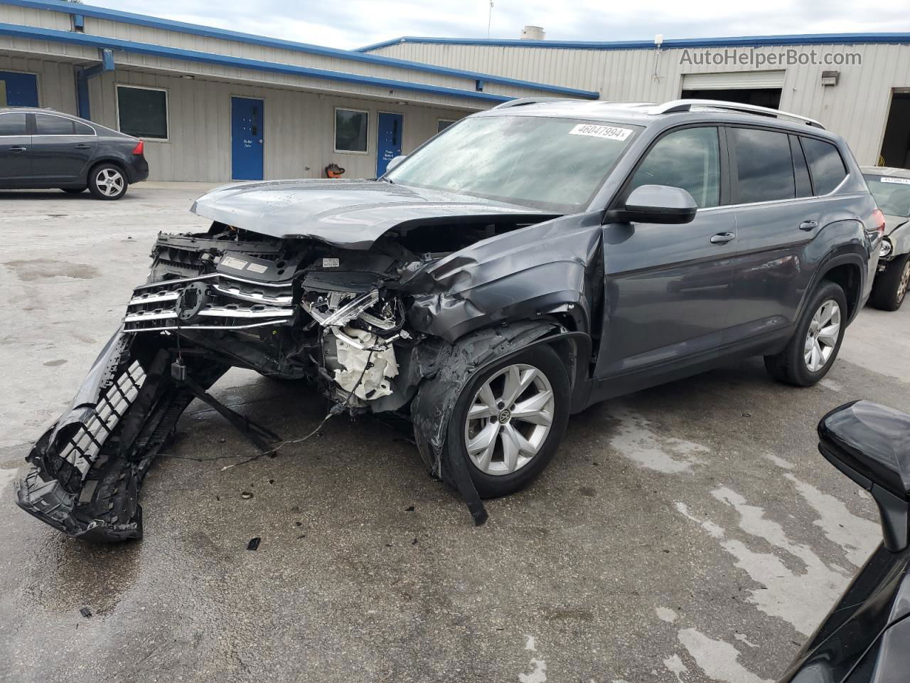 2018 Volkswagen Atlas Se Gray vin: 1V2LR2CA6JC583322