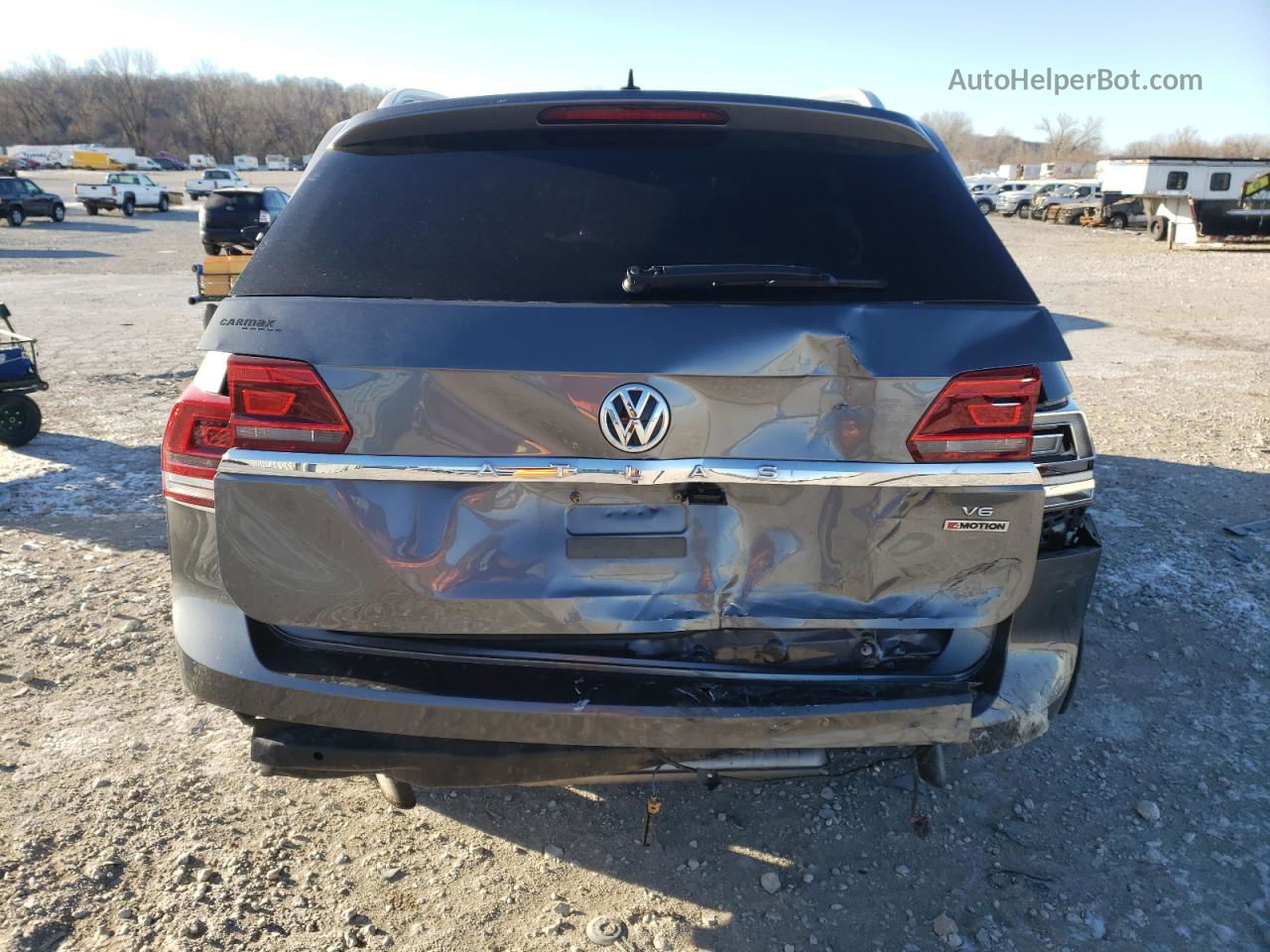 2018 Volkswagen Atlas Se Gray vin: 1V2LR2CA7JC510489