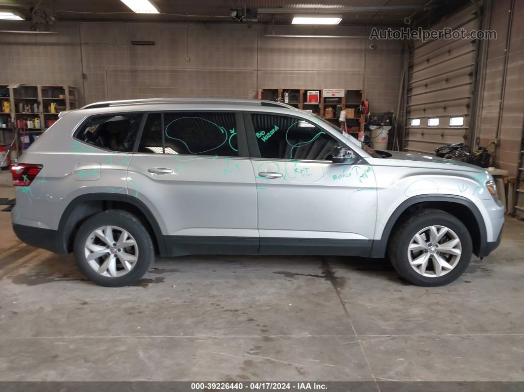 2018 Volkswagen Atlas 3.6l V6 Se/3.6l V6 Se W/technology Silver vin: 1V2LR2CA7JC527597