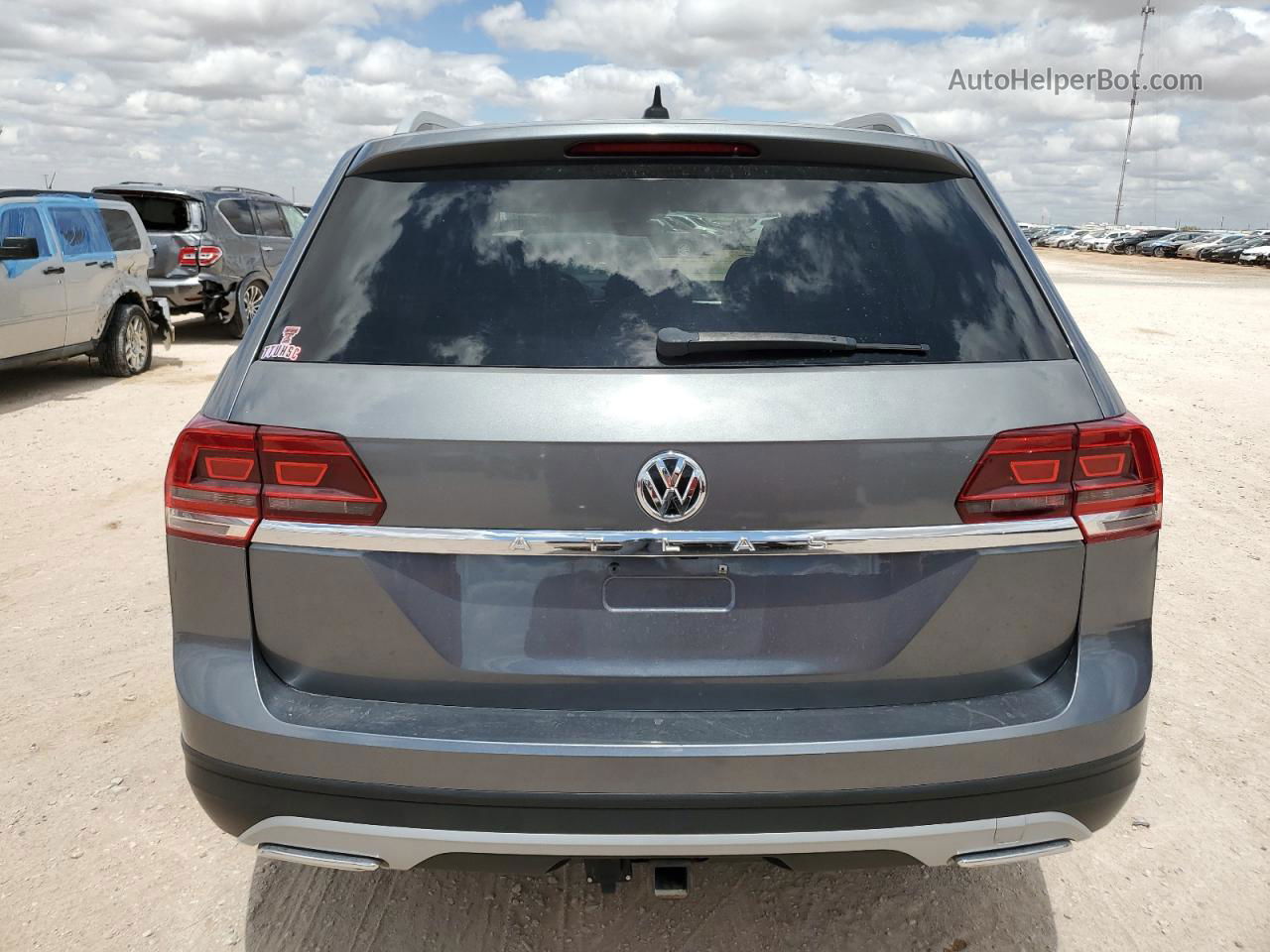 2018 Volkswagen Atlas Se Серый vin: 1V2LR2CA7JC541385