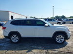 2018 Volkswagen Atlas 3.6l V6 Se White vin: 1V2LR2CA7JC555190