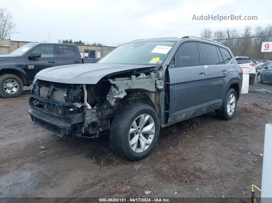 2018 Volkswagen Atlas 3.6l V6 Se/3.6l V6 Se W/technology Gray vin: 1V2LR2CA9JC539895