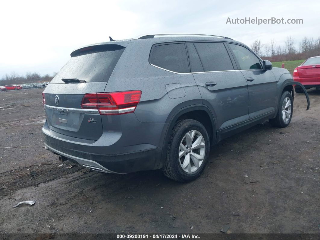 2018 Volkswagen Atlas 3.6l V6 Se/3.6l V6 Se W/technology Gray vin: 1V2LR2CA9JC539895