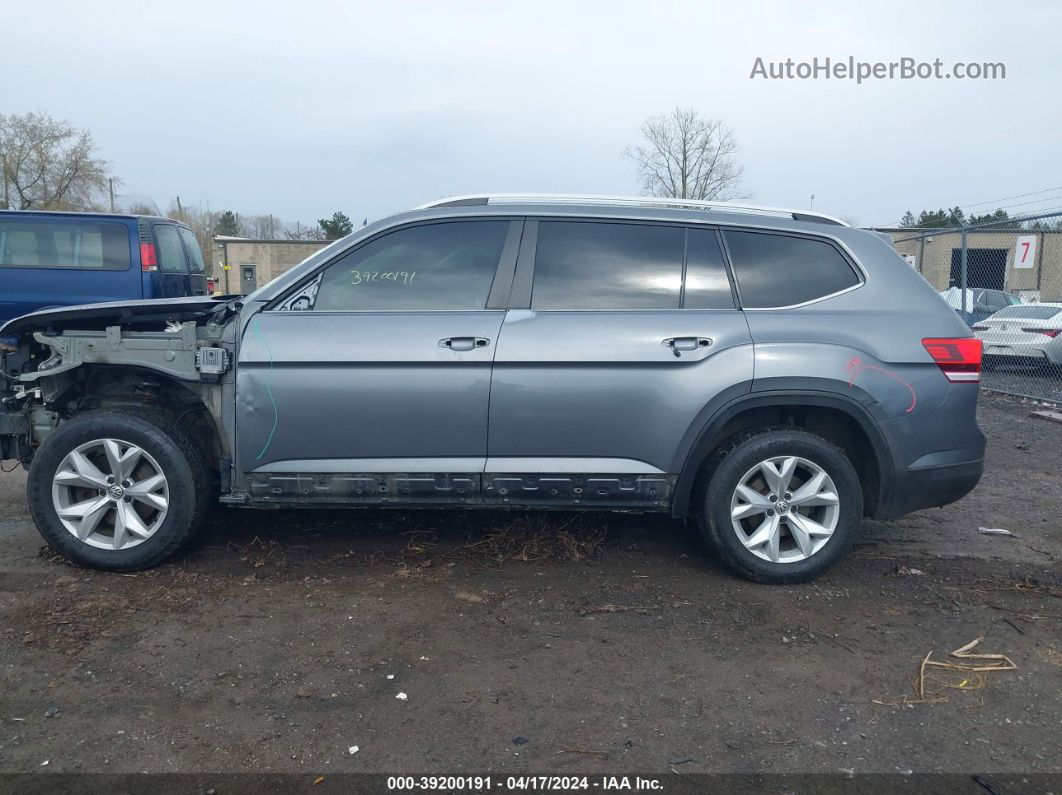 2018 Volkswagen Atlas 3.6l V6 Se/3.6l V6 Se W/technology Gray vin: 1V2LR2CA9JC539895