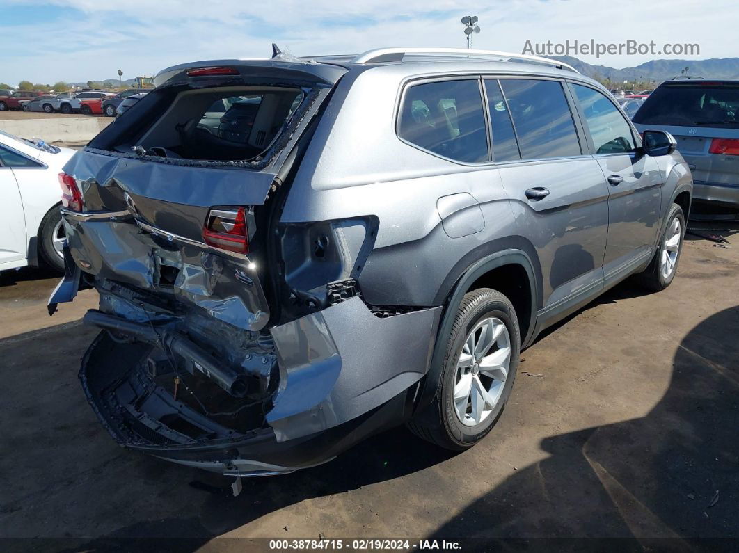 2018 Volkswagen Atlas 3.6l V6 Se/3.6l V6 Se W/technology Gray vin: 1V2LR2CA9JC544966