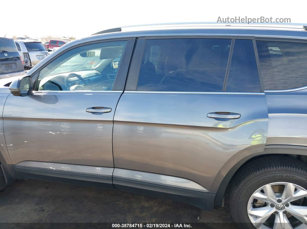 2018 Volkswagen Atlas 3.6l V6 Se/3.6l V6 Se W/technology Gray vin: 1V2LR2CA9JC544966