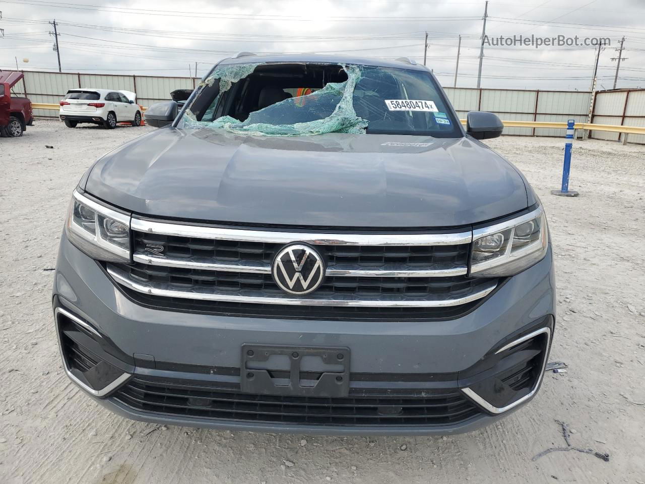 2021 Volkswagen Atlas Cross Sport Se Gray vin: 1V2ME2CA5MC239484