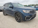 2021 Volkswagen Atlas Se Blue vin: 1V2MR2CA1MC508617