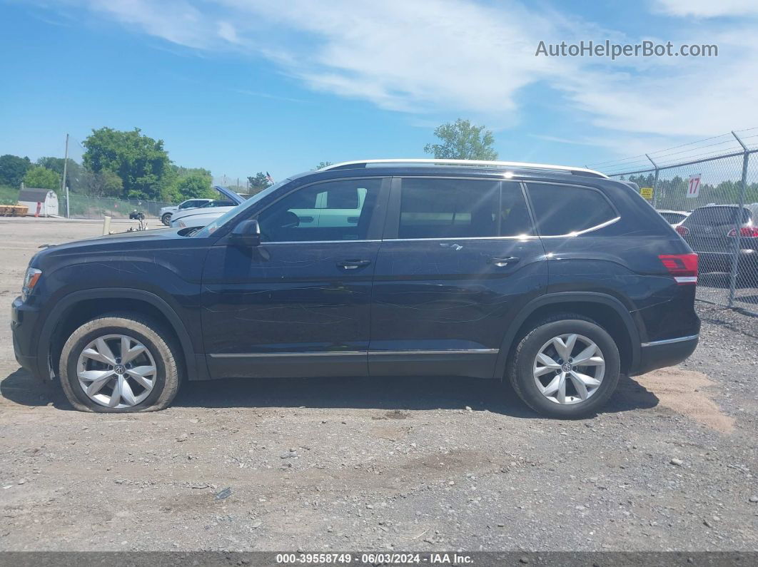 2018 Volkswagen Atlas 3.6l V6 Sel Black vin: 1V2MR2CA2JC549642