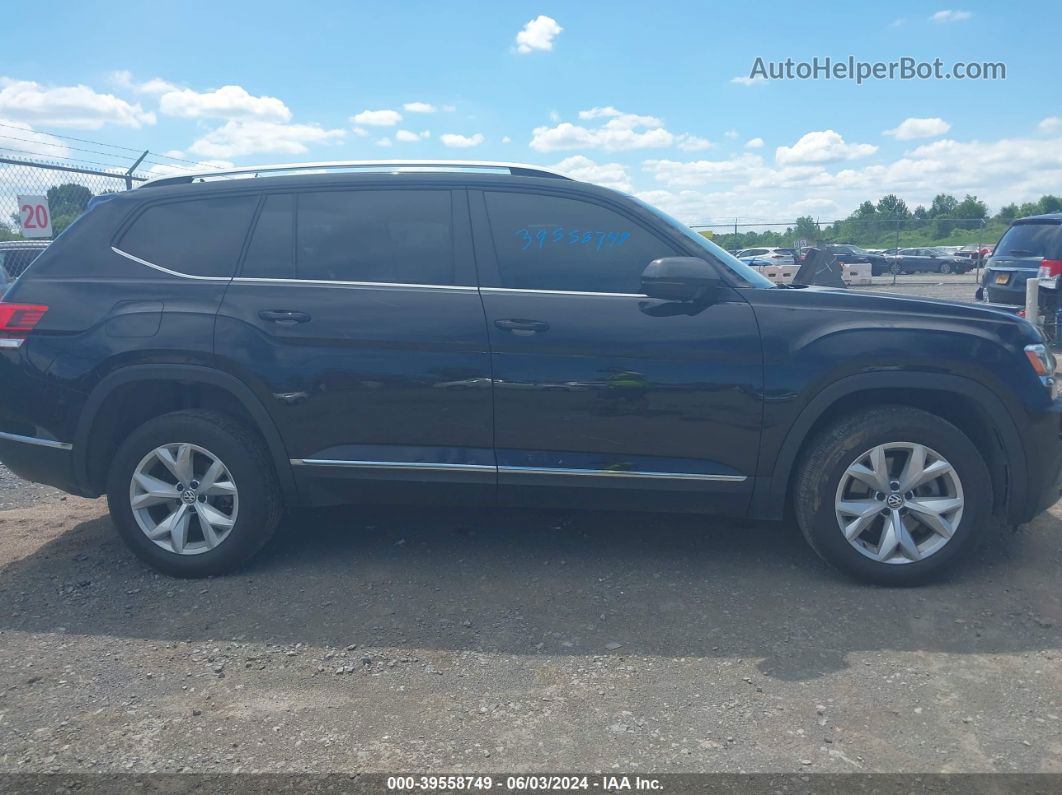 2018 Volkswagen Atlas 3.6l V6 Sel Black vin: 1V2MR2CA2JC549642