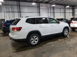 2018 Volkswagen Atlas Sel White vin: 1V2MR2CA5JC535198