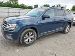 2018 Volkswagen Atlas Sel Blue vin: 1V2MR2CA6JC511007