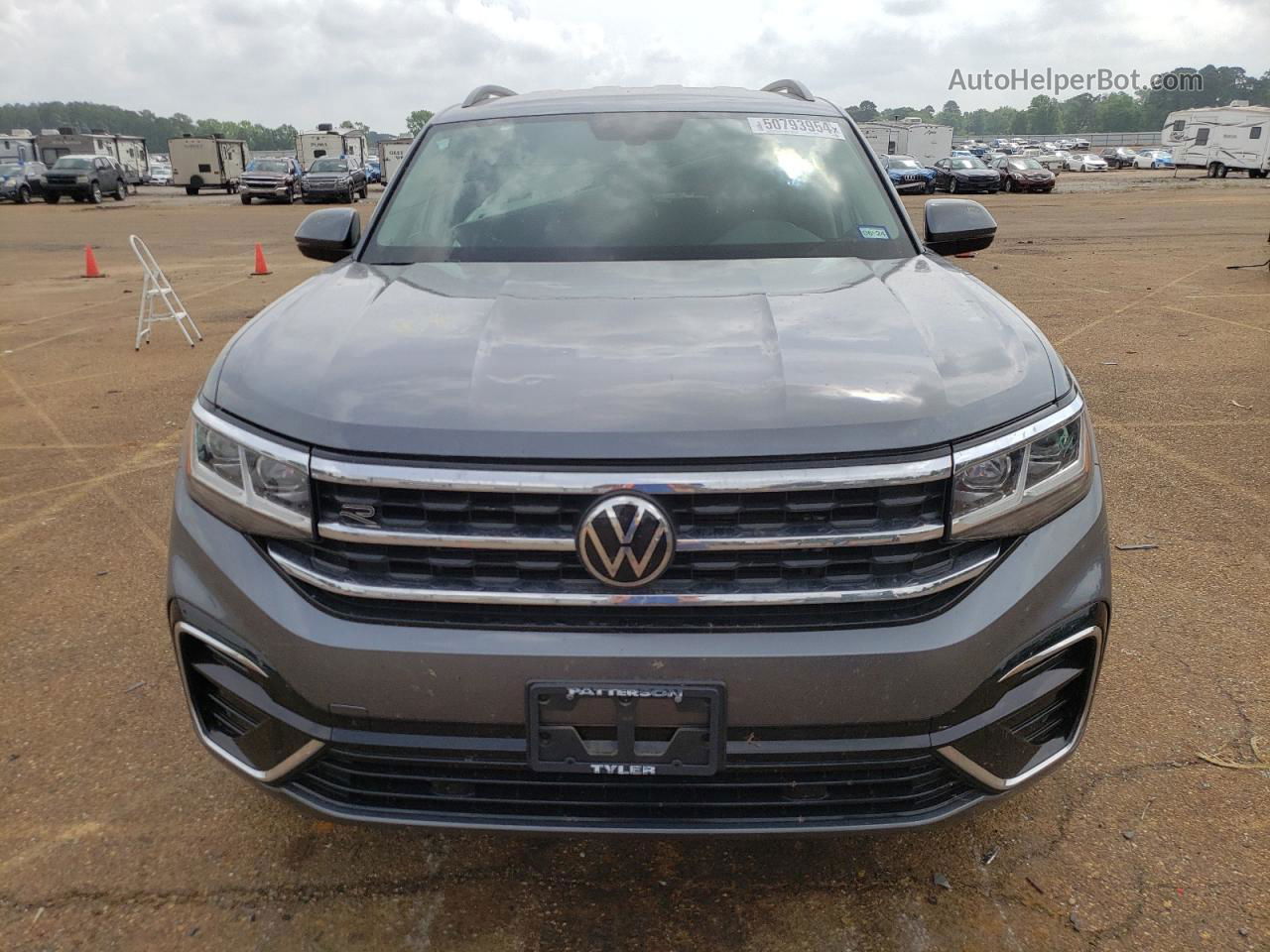 2021 Volkswagen Atlas Se Gray vin: 1V2MR2CA8MC584691