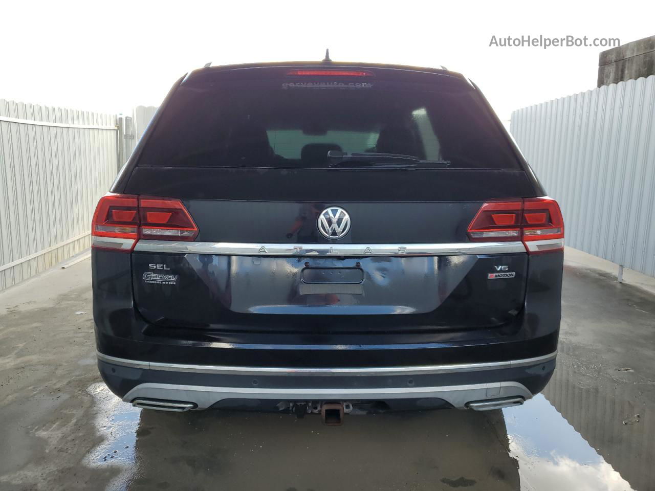 2018 Volkswagen Atlas Sel Black vin: 1V2MR2CA9JC522180