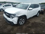 2018 Volkswagen Atlas 3.6l V6 Sel White vin: 1V2MR2CA9JC538573