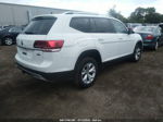 2018 Volkswagen Atlas 3.6l V6 Sel White vin: 1V2MR2CA9JC538573