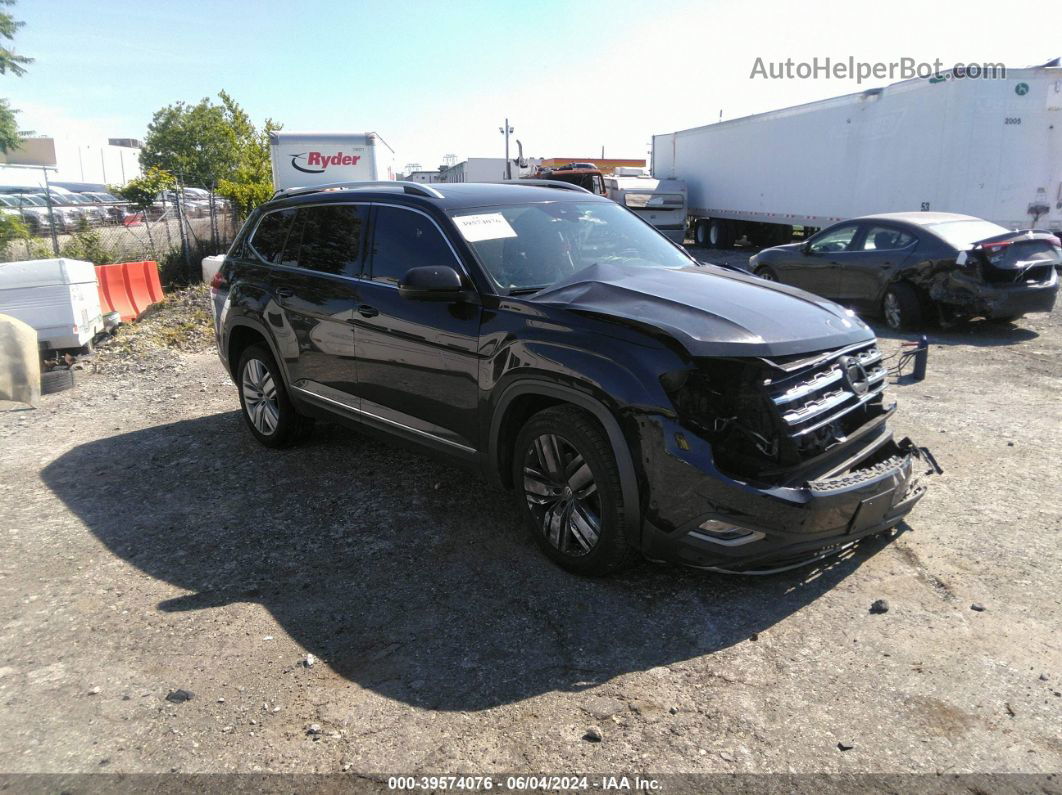 2018 Volkswagen Atlas 3.6l V6 Sel Premium Black vin: 1V2NR2CA0JC504686