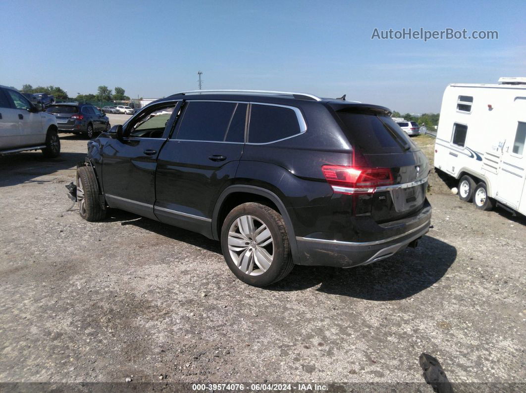 2018 Volkswagen Atlas 3.6l V6 Sel Premium Black vin: 1V2NR2CA0JC504686