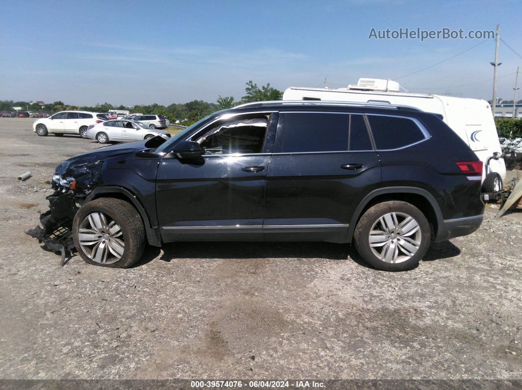 2018 Volkswagen Atlas 3.6l V6 Sel Premium Black vin: 1V2NR2CA0JC504686