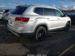 2018 Volkswagen Atlas 3.6l V6 Sel Premium Silver vin: 1V2NR2CA0JC570672