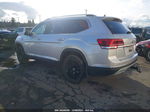 2018 Volkswagen Atlas 3.6l V6 Sel Premium Silver vin: 1V2NR2CA0JC570672