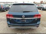 2018 Volkswagen Atlas 3.6l V6 Sel Premium Blue vin: 1V2NR2CA0JC585978