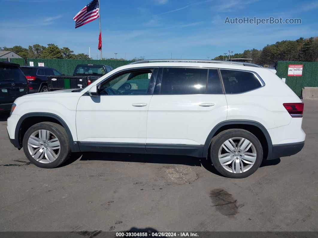 2018 Volkswagen Atlas 3.6l V6 Sel Premium White vin: 1V2NR2CA4JC537738