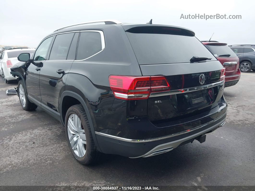 2018 Volkswagen Atlas 3.6l V6 Sel Premium Black vin: 1V2NR2CA7JC569356