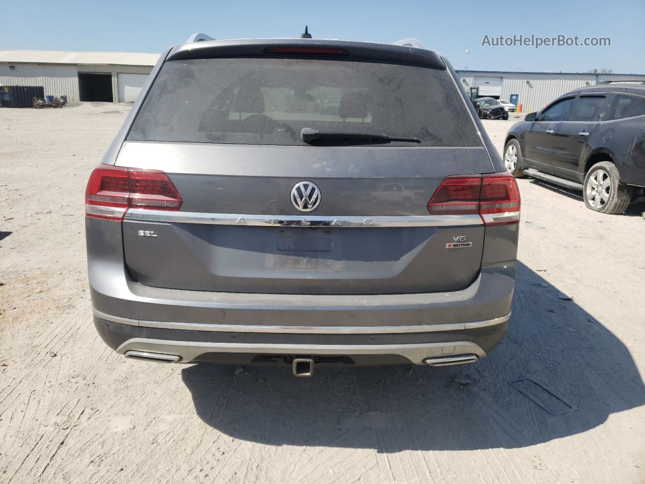 2018 Volkswagen Atlas Sel Premium Угольный vin: 1V2NR2CA8JC503754