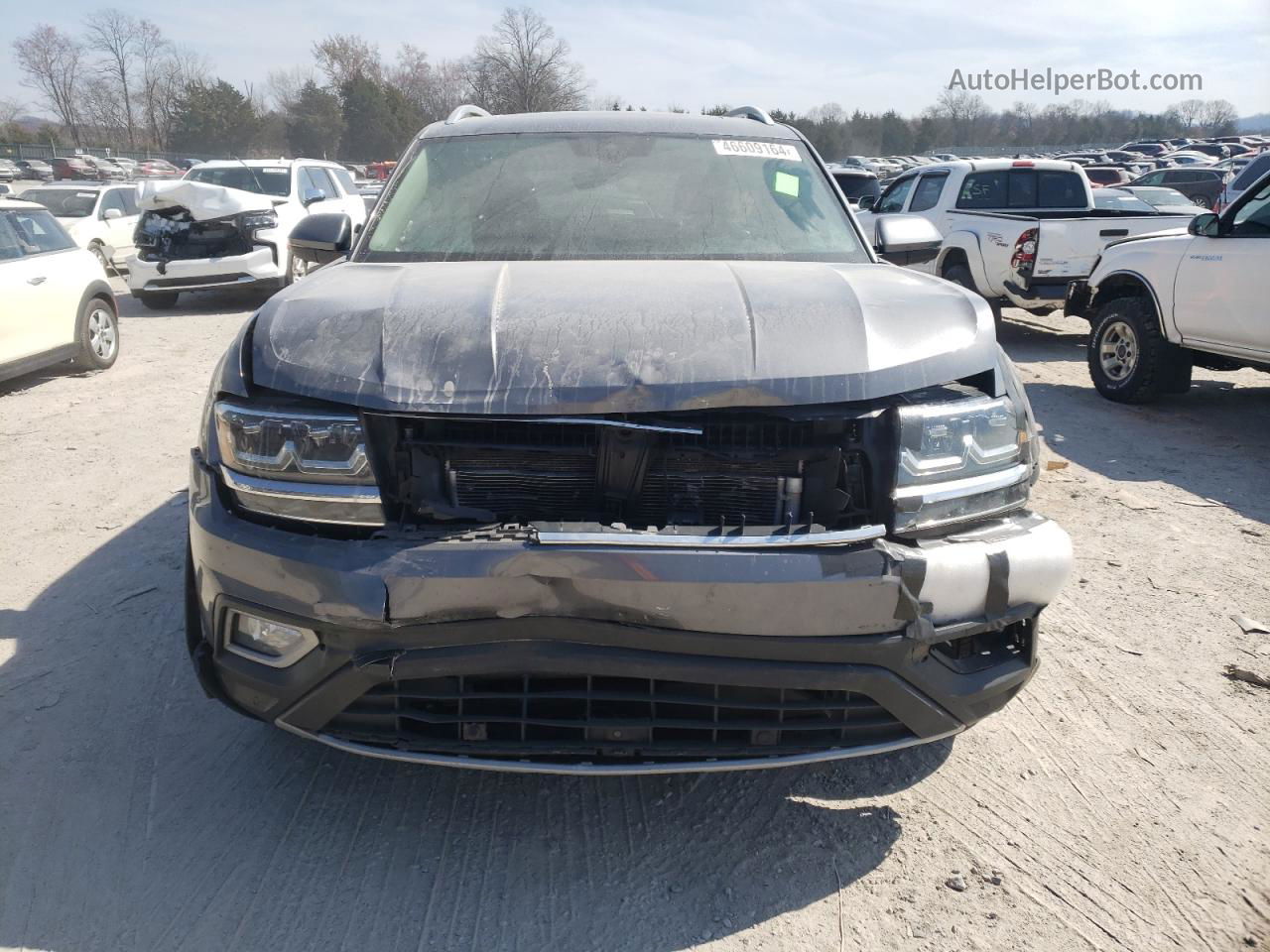 2018 Volkswagen Atlas Sel Premium Charcoal vin: 1V2NR2CA8JC503754