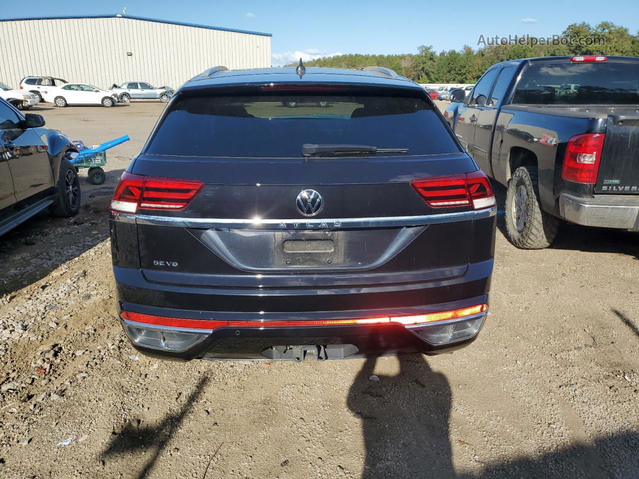 2021 Volkswagen Atlas Cross Sport Se Черный vin: 1V2PE2CA3MC231686