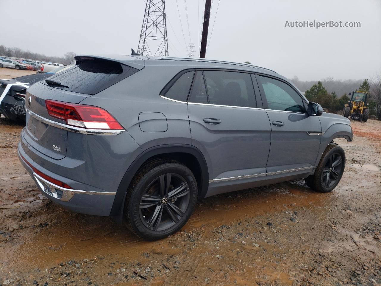 2021 Volkswagen Atlas Cross Sport Se Серый vin: 1V2PE2CA4MC237061