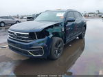 2021 Volkswagen Atlas Cross Sport 3.6l V6 Se W/technology R-line Синий vin: 1V2PE2CA5MC235951