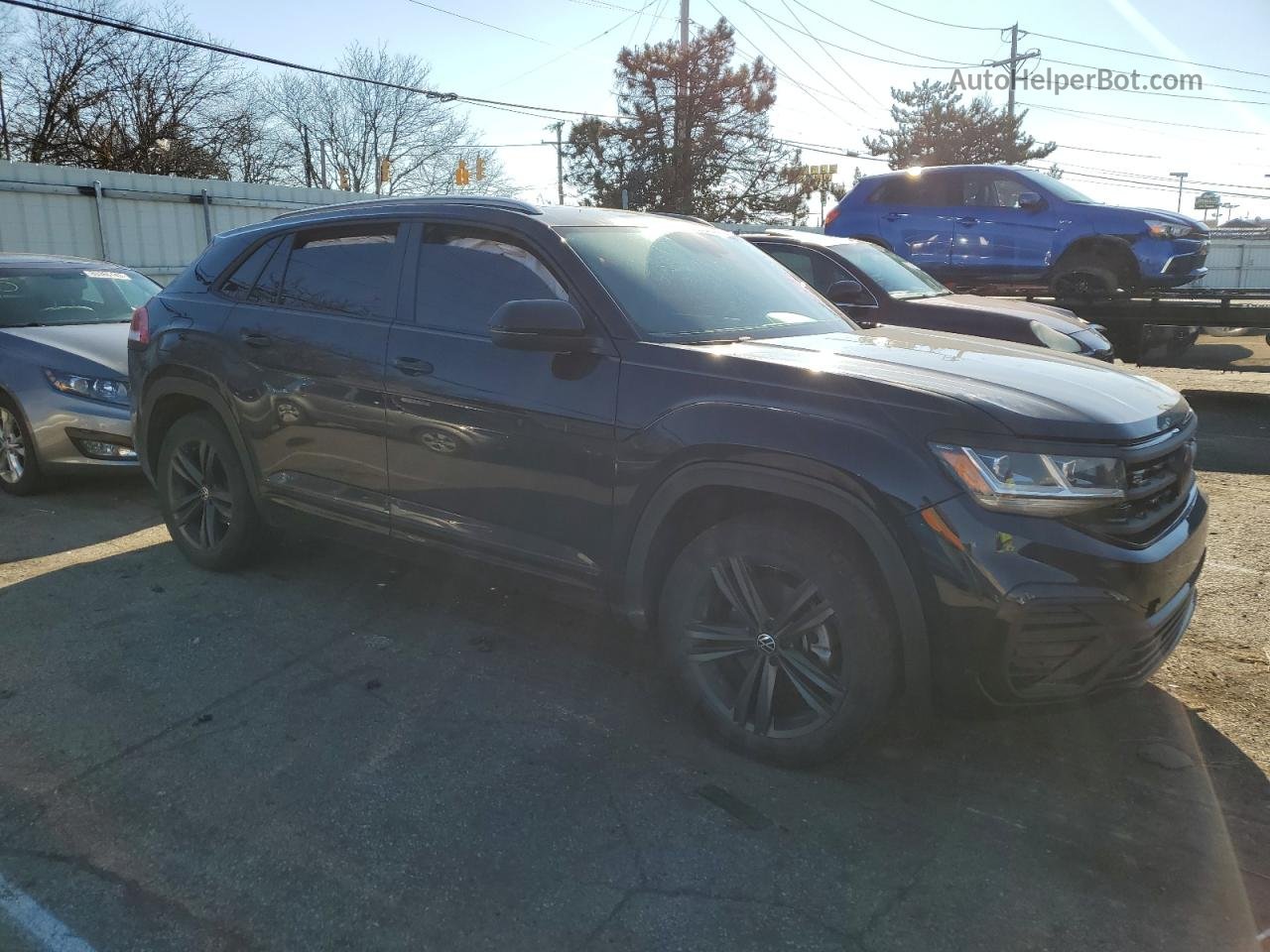 2021 Volkswagen Atlas Cross Sport Se Black vin: 1V2PE2CA7MC231206