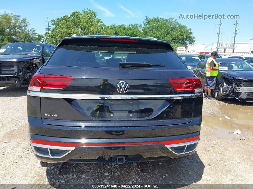 2021 Volkswagen Atlas Cross Sport 3.6l V6 Se W/technology R-line Черный vin: 1V2PE2CA8MC223079