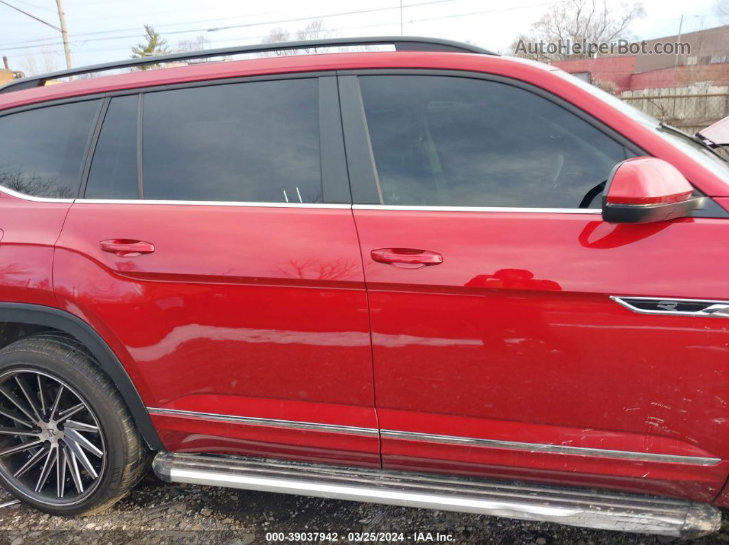 2021 Volkswagen Atlas Se Red vin: 1V2PR2CA9MC511522