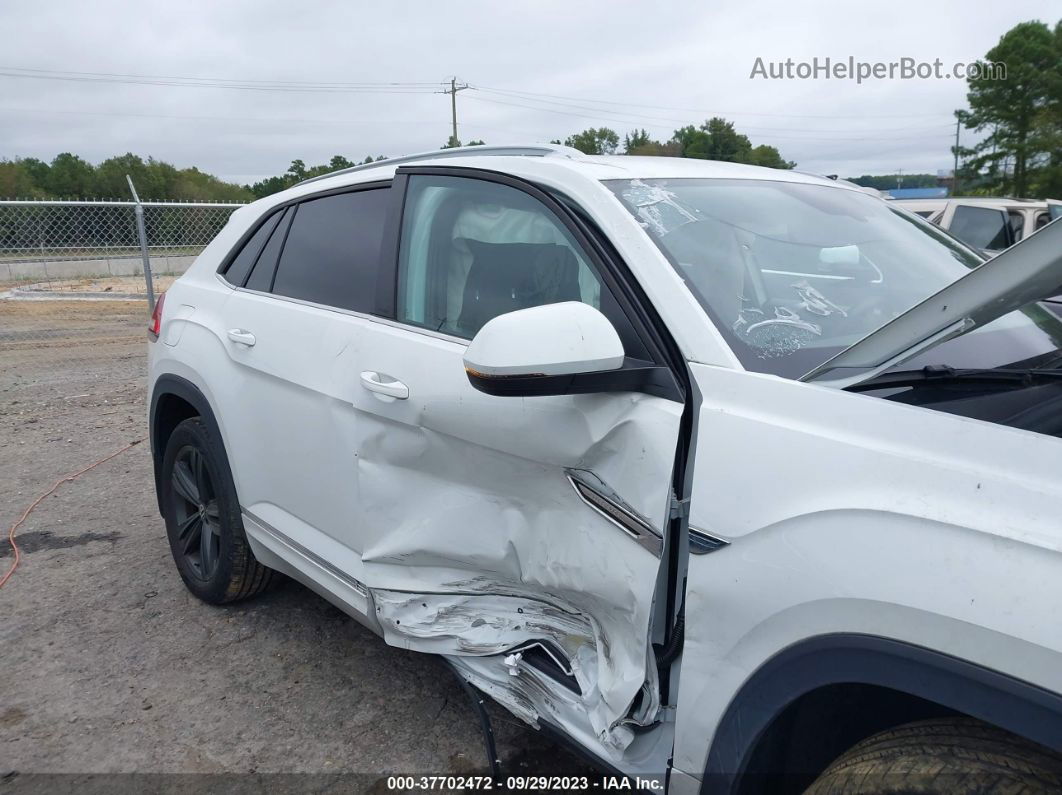 2021 Volkswagen Atlas Cross Sport 3.6l V6 Se W Белый vin: 1V2RE2CA3MC221703