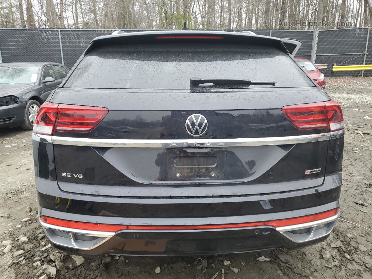 2021 Volkswagen Atlas Cross Sport Se Black vin: 1V2RE2CA4MC233164