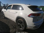 2021 Volkswagen Atlas Cross Sport 3.6l V6 Se W/technology R-line White vin: 1V2RE2CA9MC218904