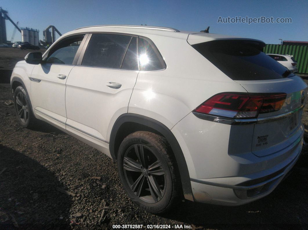 2021 Volkswagen Atlas Cross Sport 3.6l V6 Se W/technology R-line Белый vin: 1V2RE2CA9MC218904