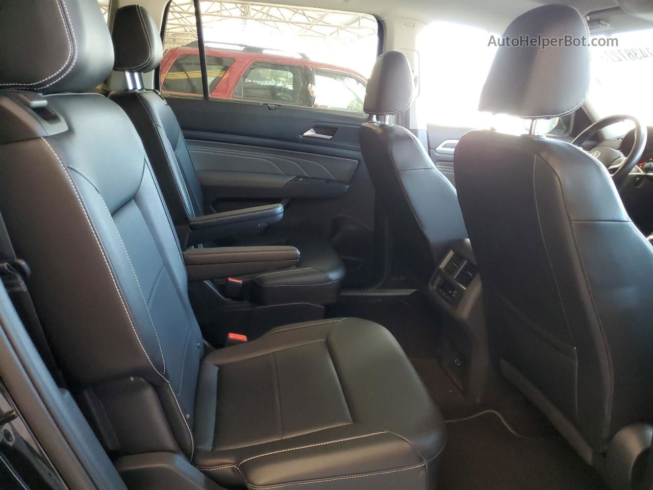 2021 Volkswagen Atlas Se Черный vin: 1V2RR2CA0MC572752