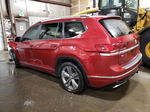 2018 Volkswagen Atlas Sel Burgundy vin: 1V2RR2CA1JC574022