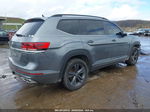 2021 Volkswagen Atlas 3.6l V6 Se W/technology R-line Gray vin: 1V2RR2CA1MC522006