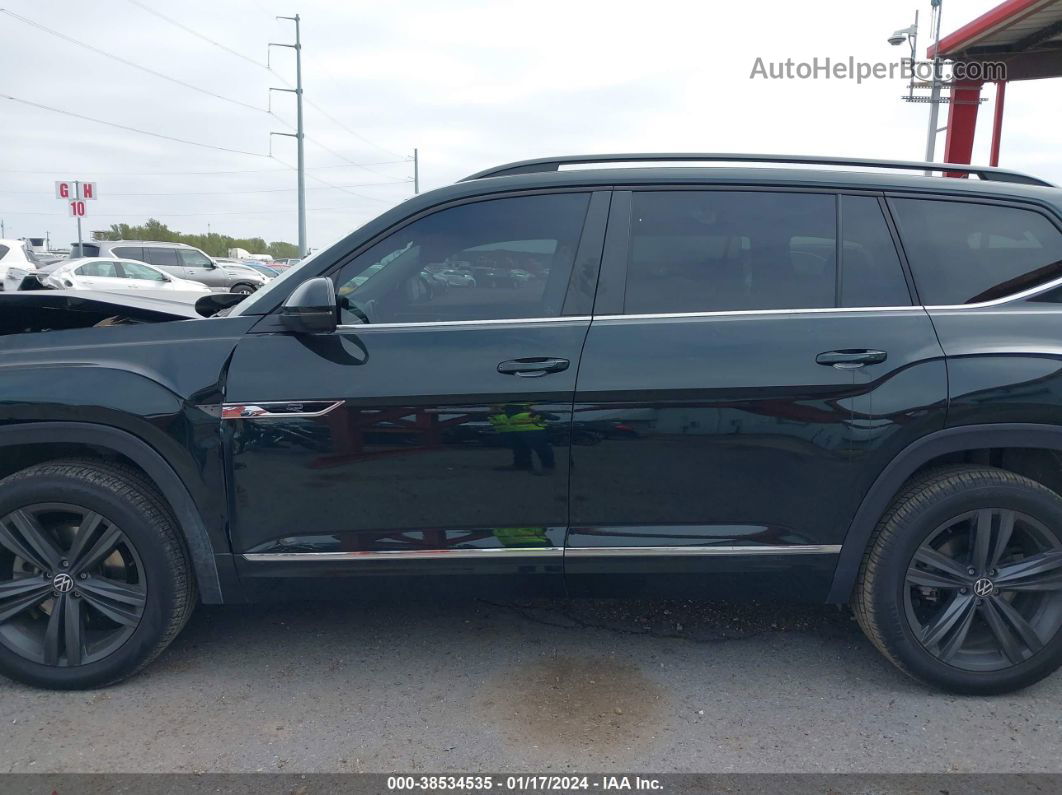 2021 Volkswagen Atlas 3.6l V6 Se W/technology R-line Черный vin: 1V2RR2CA2MC521933