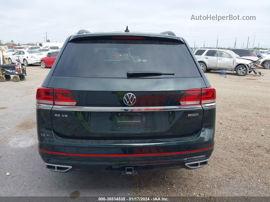 2021 Volkswagen Atlas 3.6l V6 Se W/technology R-line Черный vin: 1V2RR2CA2MC521933